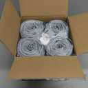 Plasticplace 8 Gallon Trash Bags  0.7 Mil  Lavender and Soft Vanilla Scented Garbage Can Liners  22" x 22" (200 Count), White