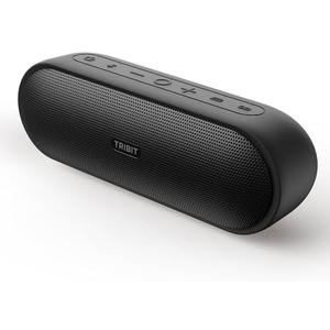 Tribit Portable Bluetooth Speaker XSound Plus 2, Wireless Speaker 30W with XBass, IPX7 Waterproof, 24-Hour Playtime, Stereo Sound, Built-in Mic, Bluetooth 5.3 for Party, Car, Travel