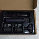 Bulletpoint Locking Adjustable Carbon Fiber Kevlar Mounting Arm with Articulating Joint Dual 20mm Socket Ends (7cm-to-7cm)