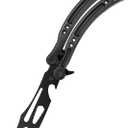Multifunctional Bottle Opener and Wrench Tool(Black)