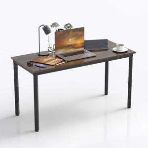 Anivia Small Computer Desk for Gaming Study Home Office Desk for Writing Dining Wooden Table, 39.37", Teak Anivia Small Computer Desk for Gaming Study Home Office Desk for Writing Dining Wooden Table, 39.37", Teak