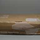 Folding Sofa Bed, Flannel Futon Couch Bed with Pillow and Blanket, Convertible Sleeper Chair for Small Space Apartment Guest Room, Black