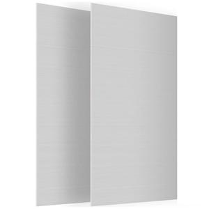 2Pack 6061 T651 Aluminum Sheet Metal 6" x 12" x 1/16"(0.06) Flat Plain Thin Aluminum Plate Covered with Protective Film, 1.5mm Heat Treatable Rectangle Aluminum Metal Plate for Crafting, lndustry