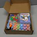 Zhanmai 168 Pcs Christmas School Stationery Set Includes 24 Christmas Pencils 24 Erasers 24 Sharpeners 24 Stickers 24 Mini Notebooks 24 Stamps 24 Gift Bags for Xmas Party Favors (Snowflake Style)