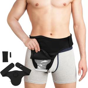 Fanwer Ostomy Belt Black Men & Women - Stealth Colostomy Belt for Ostomy Bag, Ostomy Wrap Abdomen, Ostomy Support Belt, Colostomy Bag Covers for Sport & Daily Life M