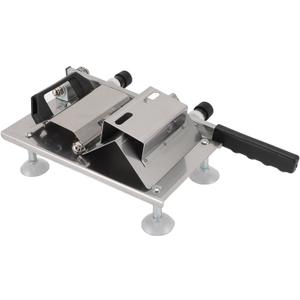 Meat Cutter Machine, Manual Frozen Meat Slicer Stainless Steel, Lamb Roll Beef Mutton Slicing Machine, Home Cooking for Hot Pot, BBQ (Small)