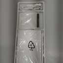 Samsers Foldable Bluetooth Keyboard with Touchpad - Portable Wireless Keyboard with Holder, Rechargeable Full Size Ultra Slim Pocket Folding Keyboards for Android Windows iOS Tablet & Laptop - Silver (BT x1)