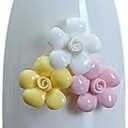 CEUYGT Handmade Flower Ceramic Vase for Home Living Room Office Desktop Decoration,Mini 3D Ceramic Vase (Style B)