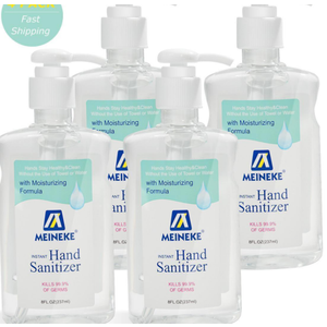 8 Fl. Oz. Advanced Hand Sanitizer Gel with 62% Alcohol Based,4 Pack