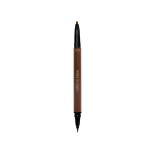 tarte double take eyeliner – 2in1 Liquid & Gel Eyeliner for Bold AllDay Wear, Waterproof, Easy to Apply, Vegan, CrueltyFree, full size, brown