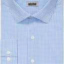 Kenneth Cole Mens Dress Shirt Slim Fit Checks and Stripes (Patterned), Small