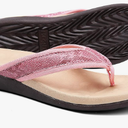 Orkii Plantar Fasciitis Flip Flops for Women, Comfortable Orthotic flip-flop Sandals with Arch Support, Heel and Foot Pain Relief Walking Sandals size 8