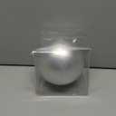 Christmas Ornaments Balls 7.1" Large Christmas Decorations Xmas Tree Shatterproof Big Silver Christmas Ball Ornaments with Hanging Loop for Wedding Holiday Halloween Party Indoor Outdoor Decor