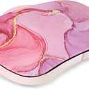 Lap Laptop Desk - Portable, Fits up to 15.6 inch Laptop, with Pillow Cushion, Media Slot, Anti-Slip Ledge, Ergonomic Cushion