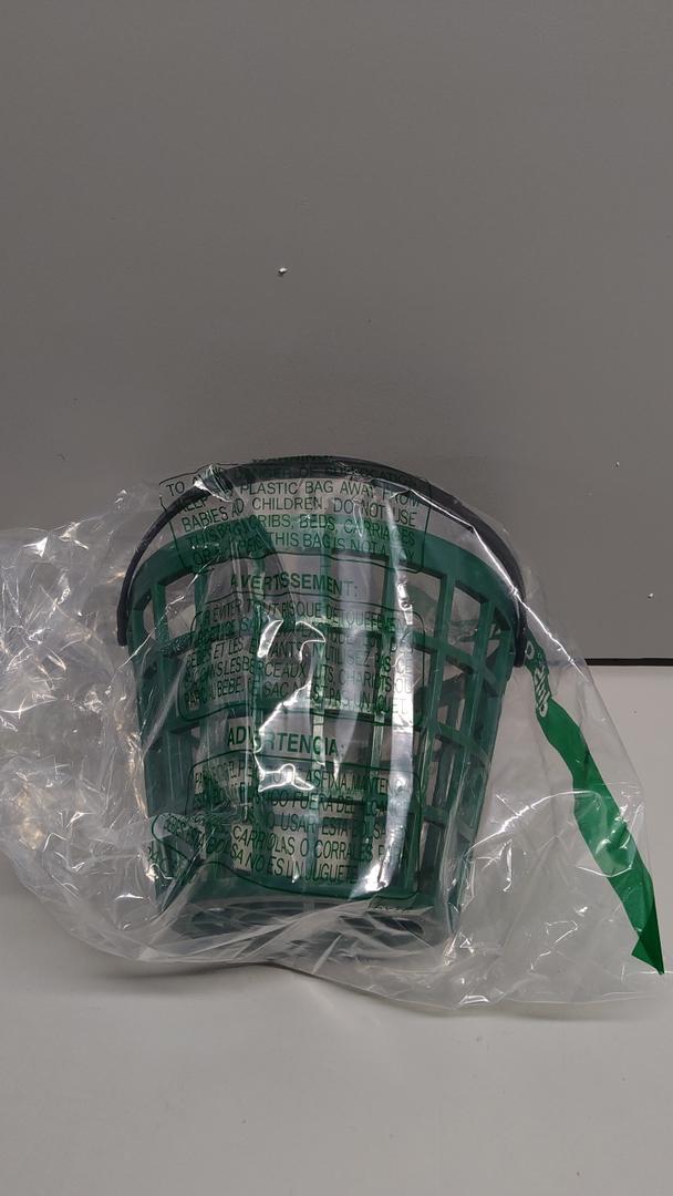 ZLY Golf Ball Basket, Golfball Container with Handle Ball Holder Contain Stadium Accessories