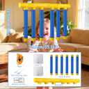 Falling Game Stick Family Games for Adults and Kids Travel Party Reaction Time Training Hand Eye Coordination Reflex Sticks Basketball Drop Hand Speed Challenge by Outdoor Yard Fun Handheld Toys