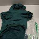 BEAUTYZOO Dog Hoodie for Dogs, Winter Fall Warm Dog Clothes for Dogs Girl Boy, Dog Sweater Shirt Hoodies with Pocket Bulldog Pitbull Cat Clothing Coat (L (Back: 20",Chest: 28", Neck: 17"), Dark Green)