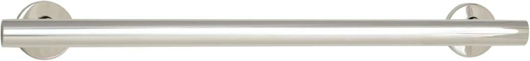 Seachrome 18-inch Coronado Designer Straight Bathroom Shower Grab Bar, Stainless Steel, Polished Chrome