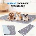 Puppy Pads with Pheromones,Washable Puppy Pee Pads for Dogs,Reusable Puppy Pads Washable for Dogs & Cats,Washable,Durable Leak-Proof & Anti-Slip Pet Training Pads for Home & Trave