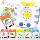 JoyCat Talking Flash Cards for Toddlers 3-5, 314 Words with Durable Thick Cards & Clear Audio, Easy to Slide in and Out, Speech Therapy Toys, Birthday Gifts for Boys Girls