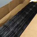 Tongmo 48" x 100' Black Hardware Cloth, 1inch Mesh Chicken Wire Fence, 19 Gauge Vinyl Coated Wire and Welded Wire Roll,Garden Fence, Poultry Netting for Rabbit/Duck/Chicken Coop