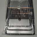 BINO Bakeware Nonstick Cookie Sheet Baking Tray Set, 3-Piece - Gunmetal | Non Stick Baking Pans Set | Carbon Steel Tray Bakeware Sets | Oven Safe | Cookie Sheet Pans | Food-Safe