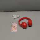 MIDOLA Kids Headphones Bluetooth 5.3 Wireless 60H Play Time Volume Limit 85/110dB Over Ear Foldable Protection Headset/Wired AUX Cord Mic for Children Boy Girl Travel School Phone Pad Tablet Red