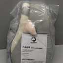 Covered Cat Bed, Orthopedic Memory Foam Cat Beds for Indoor Cats, Enclosed Cave Design with Washable Inner Cushion, Pink Cat Ears & Hanging Pom - Pom for Large Cats & Small Dogs