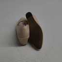 Ruanyu Women's Platform Espadrilles Wedge Sandals Slip On Solid Color Closed Pointed Toe Comfortable Wedge Pumps Shoes (7, Apricot)