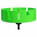 8 Inch Hole Saw Carbide Tipped for Recessed Lights, Hard Wood, Drywall, Plaster Ceiling, Sheetrock, Plastic, Fiberglass, 3X Faster, Green