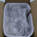 HECASA Pair Corner Lights Compatible with 1998-2004 Toyota Land Cruiser Replacement for 81520-60350 81510-60480 Corner Lamps Parking Light Assembly Plastic Clear Lens (Driver&Passenger Side)