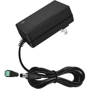 12V 3.5Amp DC Power Supply 12V Power Cord 100-240V AC to DC 12Volt 3500mA 3A 2.5A 2A Power Supply Adapter Converter with 5.5x2.5mm/2.1mm US Plug 12 Volt 3.5A Wall Adapter Transformer