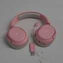 Wireless Gaming Headset, 7.1 Surround Sound, 2.4GHz USB Gaming Headphones with Bluetooth 5.4, 100H Battery, ENC Noise Canceling Mic, RGB Light, Wireless Headset for PC PS5 PS4 Mac Switch (Gray-Pink)