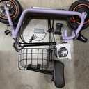URBANMAX C1 Adult Seated E‑Scooter,450W,20 Mile,15.5MPH,Rear Basket