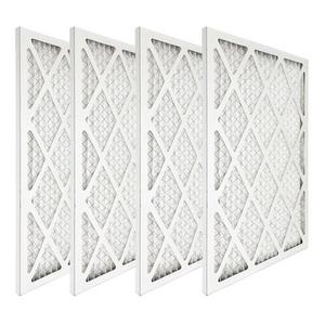 20x20x1 Air Filter, 4 Pack Pleated Furnace Air Filters Replacement