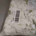 Auihiay 64 Pcs Hydrangea Artificial Flowers Bulk, Silk White Hydrangea Heads with Stems