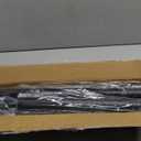 Tension Curtain Rod, 42 to 100 inch Adjustable Heavy Duty black shower curtain rod for bathroom Closet Windows