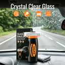 Glass Emulsion Cleaner,Car Oil Film Cleaner,Handle Oil Film Remover&Windshield Cleaner For Cars Window, Glass Emulsion, Crystal Clear View