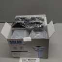 Sumaote Solar Post Lights, 6000K Cold White Solar Post Cap Light Fits 4 x 4 Wood, 3x3 & 4x4 PCV/Vinyl Fence Posts Outdoor Deck Light for Garden Yard Railing, IP65 Waterproof, Black Shell, 4 Pack