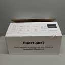 YUZES Disposable Paint Gun Cups 20 Ounce(600ML), 40 Disposable Paint Cups Liners and Lid, 2 Hard Cup with Retainer Ring, 20 Plugs, PTFE Tape, Stirrer, 2 Spray Gun Adapter, for Mix, Spray, Store Paint (20 oz 40-Pack Kit)