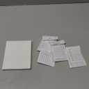 Patelai 4 Pieces Lash Holder Eyelash Extension Hand Pallet Tray Tools with Adjustable Wrist Strap Adjustable Lash Tray Strip Palette One Size Fits Most Eyelash Extension Holder(8-15 mm,White)