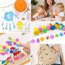 7 Inch Large Ink Pad for Kids Washable | Washable Stamp Pads for Classroom Stamps, Scrapbook Supplies Kit & Fabric Crafts (8 Colors)