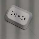 HOPOW Outlet Extender Surge Protector, 6 Outlet Splitter with 4 USB Ports (2 USB C), USB Wall Charger, 3-Sided 1050J Multi Plug Wall Outlet, Wall Mount for Home Travel Office Travel, White