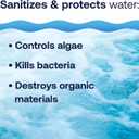 HTH Spa 86134 Clear Chlorinating Sanitizer, Spa & Hot Tub Chemical Controls Bacteria and Algae, 2.25 lbs