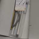 47“ Adjustable Long Handle Carpet Rake Pet Hair Remover, Reusable Large Metal Lint Remover Brush for Embedded Fur Removal from Low Pile Rugs Stairs, Carpet Brush Scraper Dog Cat Hair Remover Broom