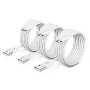 3 Pack Car Carplay USB a to USB C Cable for iPhone 16E 16 iPhone 15 Pro Max Car Charger iPhone 16E 17 15 Charger, iPhone 15 Carplay Cable iPhone 15 Pro Plus, iPad USB C 10th Air 5 4th Mini 6th