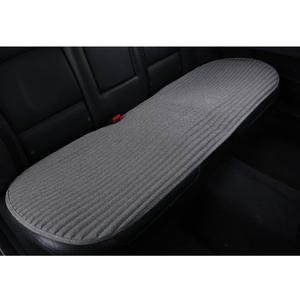 Suninbox Rear Car Seat Covers, Buckwheat Hulls Back Car Seat Covers, Ventilated Breathable Comfortable Car Cushion, Bottom Back Car Seat Protector [Gray Back Seat Cushion]