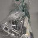 10 Pack Self-Stick Push Pull Helper ABS Plastic Wardrobe Handle Instant Cabinet Drawer Furniture Handles (Silver)