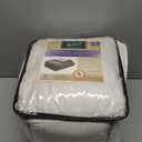 Woolrich Heated Plush to Berber Electric Blanket Throw Ultra Soft Knitted, Super Warm and Snuggly Cozy with Auto Shut Off and Multi Heat Level Setting Controllers, King: 100x90, Ivory