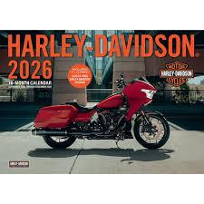HarleyDavidson 2026 17x12: 16Month CalendarSeptember 2025 through December 2026